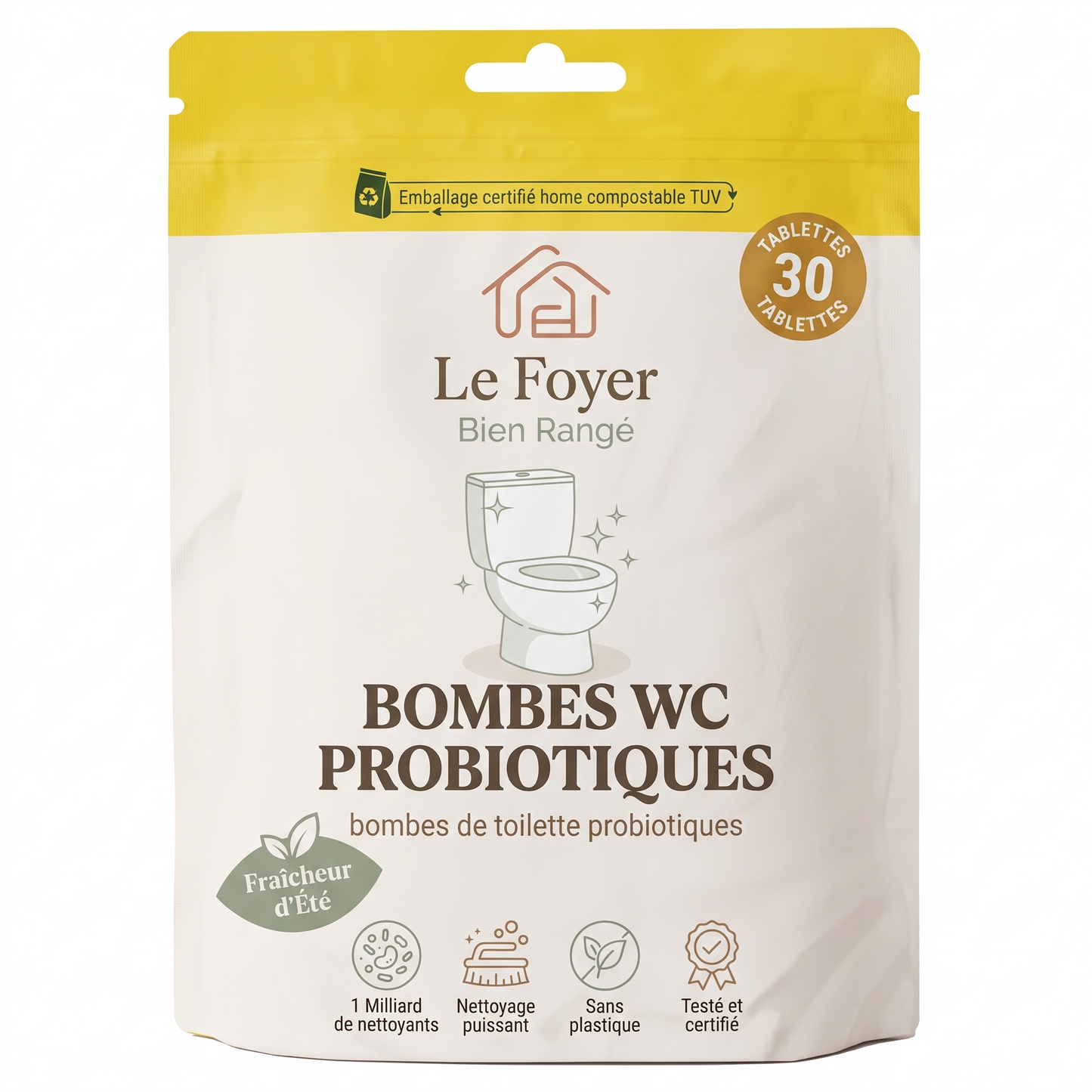 Bombes WC Probiotiques
